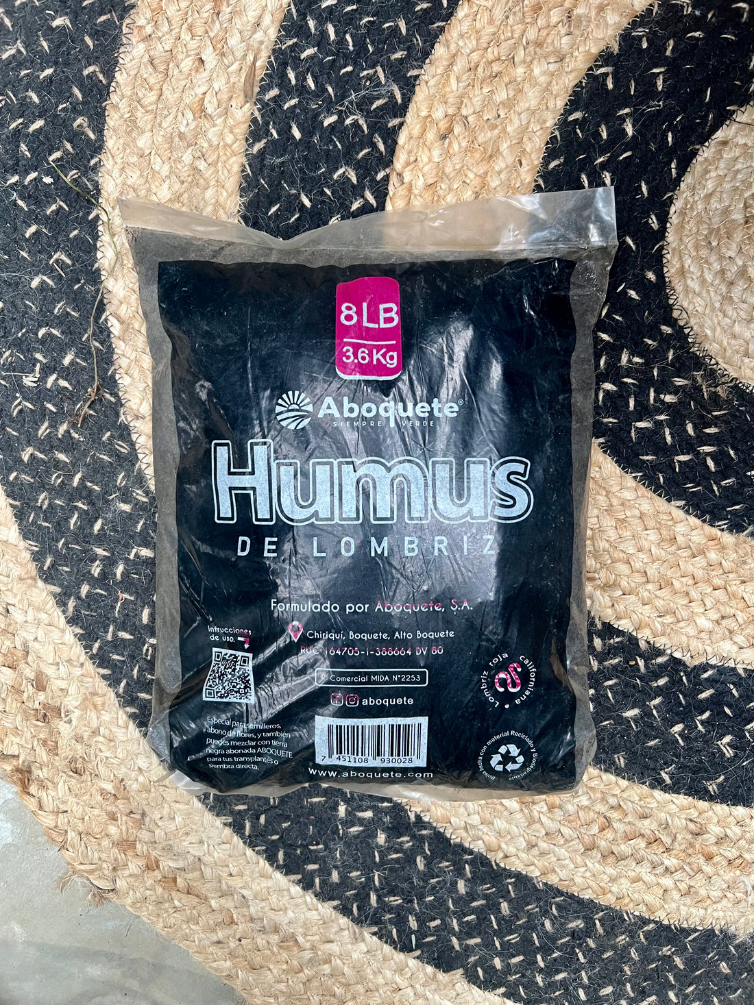 Humus de Lombriz - Aboquete